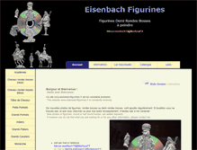 Tablet Screenshot of eisenbachfigurines.fr
